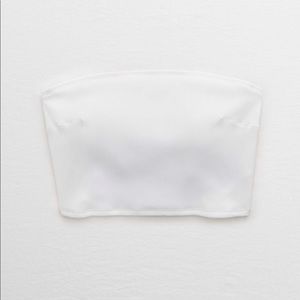 American Eagle Ribbed Bandeau Swim top